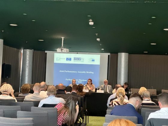 Zgjedhjet e 11 Majit, Kryetarja Krasniqi informon mbi monitorimin delegacionet e asambleve parlamentare të KE, OSBE dhe Parlamentit Europian
