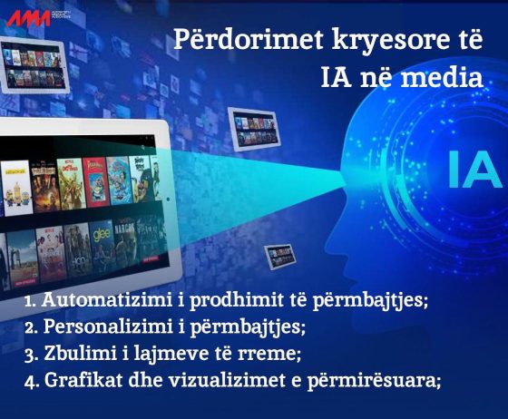 Key applications of AI in media