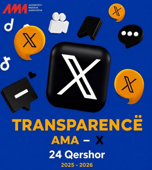 Transparenca AMA-Platformën X: 26 përmbajtje të raportuara për shkelje ligjore