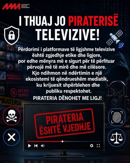 AMA apel qytetarëve: Kujdes me IPTV-të dhe platformat e paautorizuara