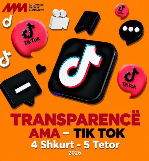 Transparencë AMA–TikTok: 326 ankesa të administruara dhe 112 përmbajtje të hequra