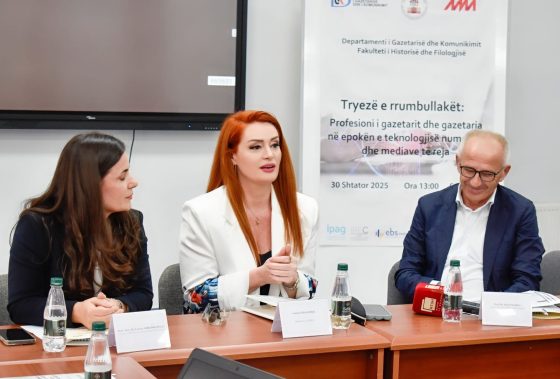 “Gazetaria në epokën e ndryshimeve teknologjike”- Gjetjet e studimit të kryer nga Departamenti i Gazetarisë dhe Komunikimit diskutohen në një tryezë të rrumbullakët. Krasniqi: Studime të tilla ndihmojnë tregun mediatik