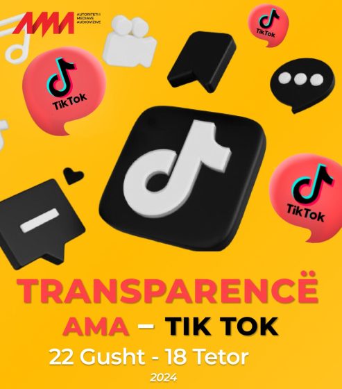 Transparencë mbi bashkëpunimin AMA – TikTok: 917 video të bllokuara për pirateri dhe 139 për përmbajtje të dëmshme